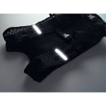 Zaino sportivo in PU e nylon con serbatoio d’acqua 1,5L color nero settima vista fotografica