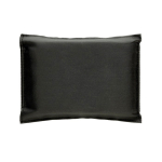 Coperta di emergenza impermeabile riutilizzabile con custodia RPET color nero quarta vista