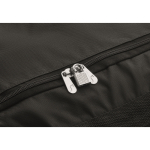 Borsa trolley in RPET con 2 ruote e varie tasche color nero vista fotografia