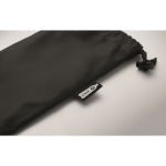 Bastone da cammino regolabile con impugnatura e laccetto color nero settima vista fotografica