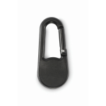 Bussola in ABS con moschettone per attività all’aperto color nero terza vista