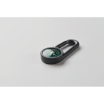 Bussola in ABS con moschettone per attività all’aperto color nero quinta vista fotografica