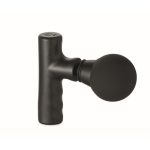 Pistola massaggiante con 2 velocità e batteria 1200mAh in borsa color nero