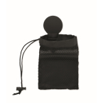 Pistola massaggiante con 2 velocità e batteria 1200mAh in borsa color nero quarta vista