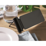 Power bank e supporto con USB-C a ricarica rapida 5000 mAh color nero vista ambiente