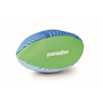 Pallone da rugby acquatico in neoprene con ago incluso color multicolore vista principale