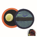 Gioco acchiappa palla in neoprene con sacchetto a rete RPET color multicolore quinta vista