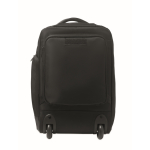 Zaino trolley in poliestere RPET 290T con 3 tasche 15'' color nero decima vista