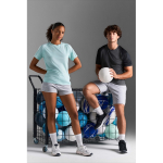 T-shirt traspirante in poliestere riciclato SOL'S color grigio topo