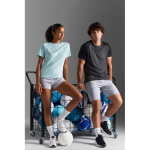 T-shirt traspirante in poliestere riciclato SOL'S color grigio topo