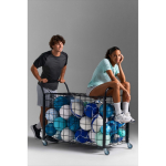 T-shirt traspirante in poliestere riciclato SOL'S color grigio topo