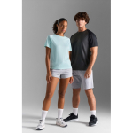 T-shirt da donna traspirante in poliestere riciclato SOL'S color blu sbiadito