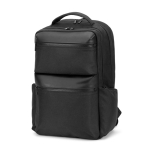 Zaino organizer idrorepellente con tasche 23 L 17,3” color nero