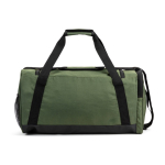 Borsa sportiva in poliestere riciclato con ampio scomparto 37L color verde scuro seconda vista