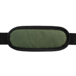 Borsa sportiva in poliestere riciclato con ampio scomparto 37L color verde scuro quinta vista