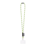 Lanyard tubolare prodotto in Europa con moschettone standard vista principale