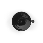 Supporto magnetico per cellulare con rotazione a 360° e fissaggio a vuoto color nero seconda vista