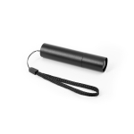 Torcia ricaricabile con 3 livelli di luce e funzione zoom da 110 lumen color nero prima vista