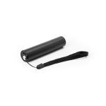 Torcia ricaricabile con 3 livelli di luce e funzione zoom da 110 lumen color nero seconda vista