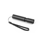 Torcia ricaricabile con 3 livelli di luce e funzione zoom da 110 lumen color nero terza vista