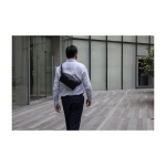 Borsa a tracolla in nylon resistente con scomparto imbottito BrandCharger quinta vista