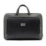 Borsa porta PC con manici e tracolla BrandCharger 16'' color nero vista area di stampa