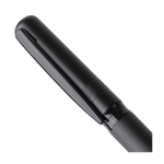 Penna a rotazione in ottone con clip metallica, inchiostro blu sesta vista