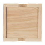 Gioco di sudoku con tavola rialzabile e vano portaoggetti interno color legno prima vista