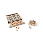 Gioco di sudoku con tavola rialzabile e vano portaoggetti interno quinta vista