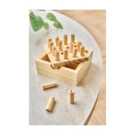 Gioco di sudoku con tavola rialzabile e vano portaoggetti interno settima vista