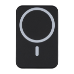 Powerbank magnetico MagSafe con ricarica wireless 5.000 mAh color nero prima vista