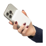 Powerbank magnetico MagSafe con ricarica wireless 5.000 mAh quinta vista