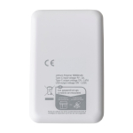 Powerbank in plastica riciclata con ricarica rapida 10.000 mAh nona vista