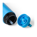 Borraccia in plastica con beccuccio pieghevole e cannuccia interna 500 ml undicesima vista