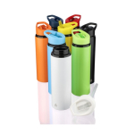 Borraccia in plastica con beccuccio pieghevole e cannuccia interna 500 ml sesta vista