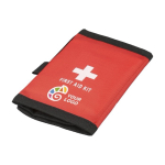 Kit di pronto soccorso con chiusura in velcro e maniglia per il trasporto RPET 600D prima vista