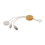 Set di cavi di ricarica con anello metallico da appendere 65W quarta vista