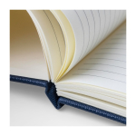 Taccuino A5 in poliestere RPET con copertina semirigida, pagine a righe undicesima vista