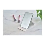 Specchio tascabile pieghevole con rivestimento in pelle sintetica 70x11 cm quarta vista