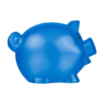 Salvadanaio a forma di maialino in plastica riciclata personalizzabile terza vista