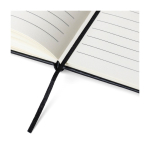 Taccuino in RPET con dettaglio in PU nella parte inferiore A5 a righe nona vista