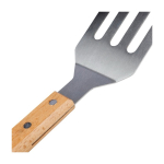 Spatola da barbecue con apribottiglie e manico in legno quinta vista
