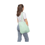 Borsa tote grande in cotone con manici lunghi 140 g/m² undicesima vista