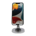 Supporto per smartphone pieghevole in alluminio con rotazione a 360° settima vista