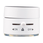 Supporto magnetico in plastica per cellulare pieghevole con ventosa color bianco prima vista