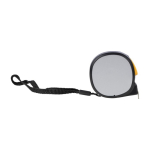 Flessometro magnetico in plastica con laccetto e blocco da 5 m color nero prima vista