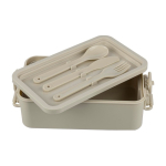 Portapranzo impilabile a due piani con set di posate 2,2 L settima vista