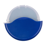 Tagliapizza con coprilama rimovibile e lama in acciaio inox color blu prima vista