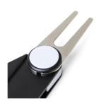 Accessorio multiuso in plastica da golf con marcatore di pallina e contacolpi settima vista