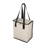 Borsa frigo in similpelle con manici lunghi e tasca frontale 9L prima vista